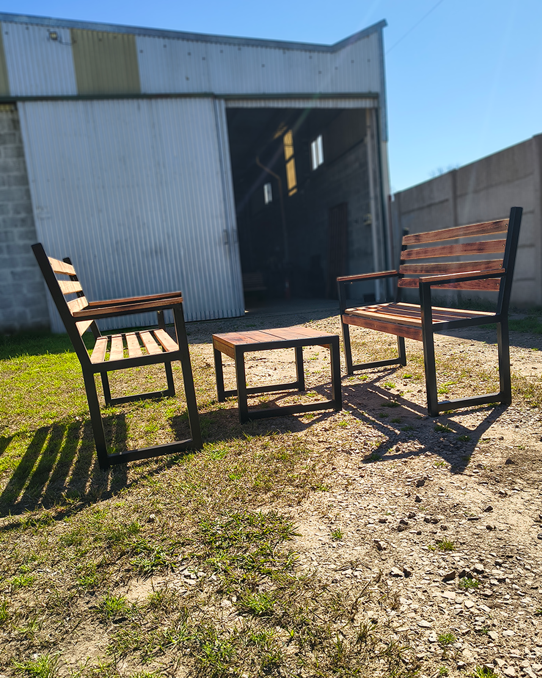 Conjunto Industrial MAHUA con respaldo